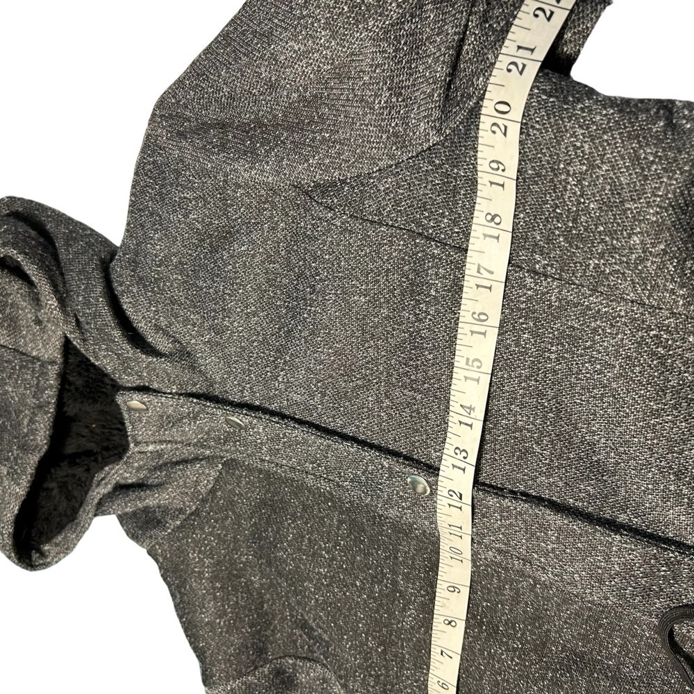Paper Tee Women’s Hooded Parka Coat Sz Lrg - Picture 12 of 13